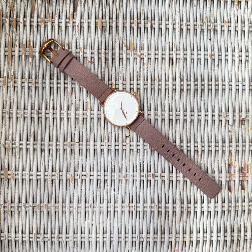 MVMT Bloom Lilac Leather Watch